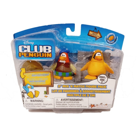 RARE DISNEY CLUB PENGUIN Lot ALL NEW IN BOXES- Snow Trekker Spaceship & 6 Mix Ma - Picture 9 of 10